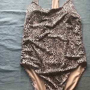 Cotton Cheetah print one piece
